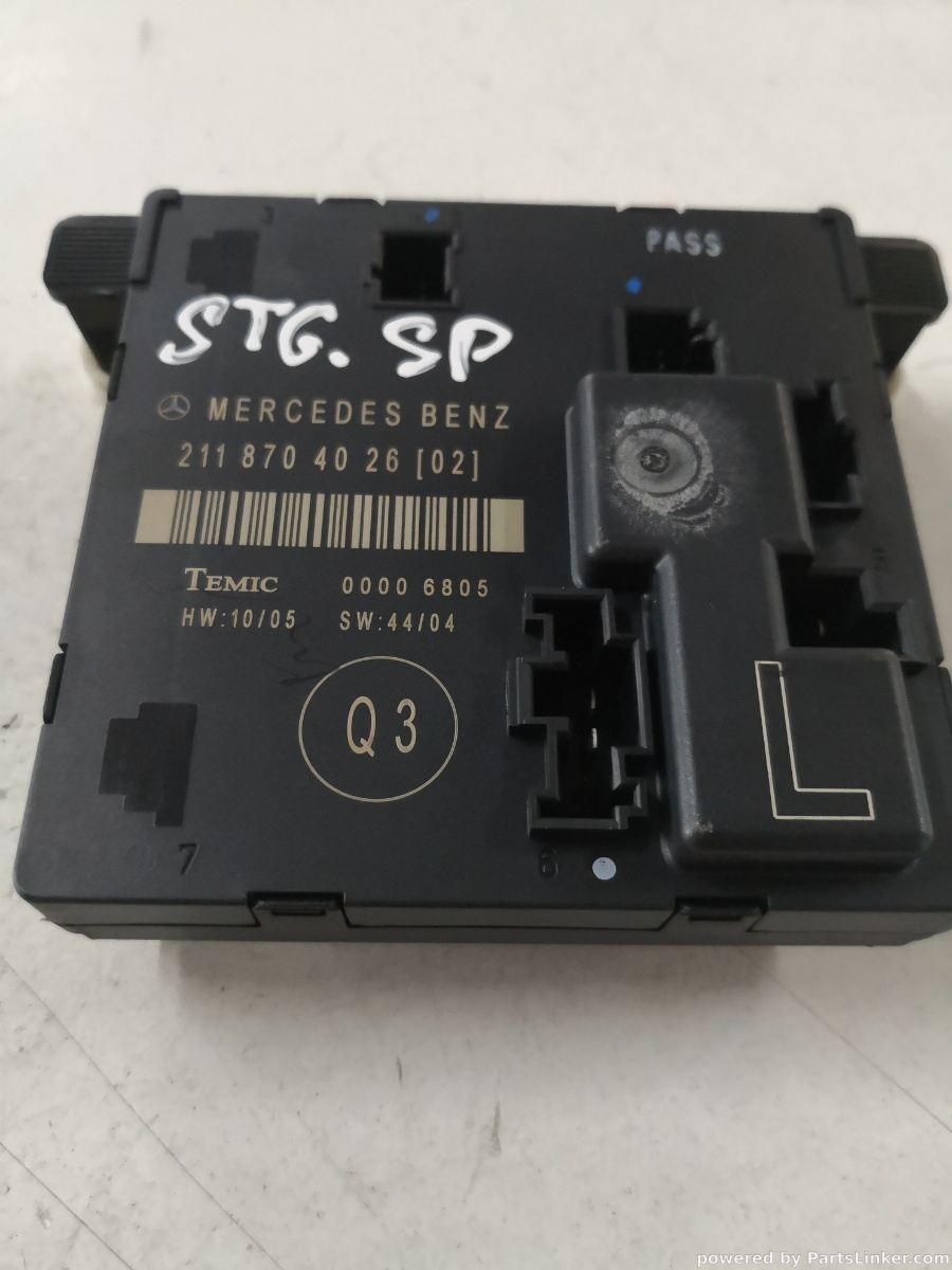 Modul usa stanga spate MERCEDES-BENZ E-CLASS (W211) [ 2002 - 2009 ] OEM 2118704026 – foto 2