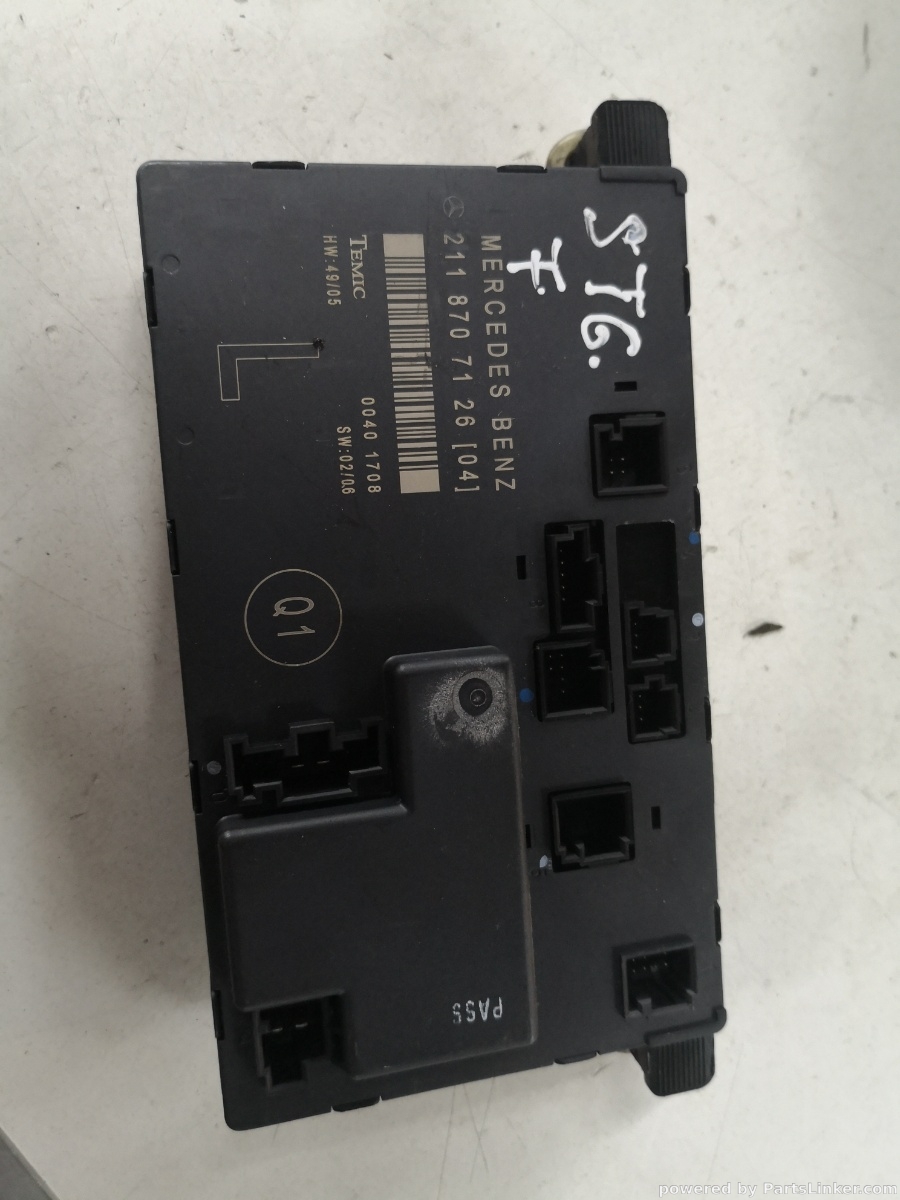 Modul usa stanga fata MERCEDES-BENZ E-CLASS (W211) [ 2002 - 2009 ] OEM 2118707126