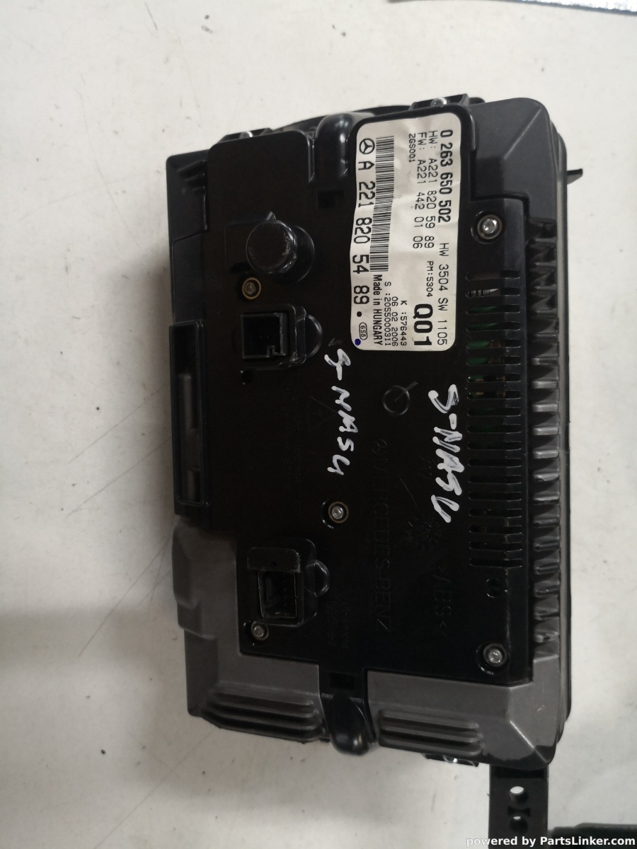 Display MERCEDES-BENZ S-CLASS II (W221, C215) [ 2005 - 2013 ] OEM 0263650502 – foto 2