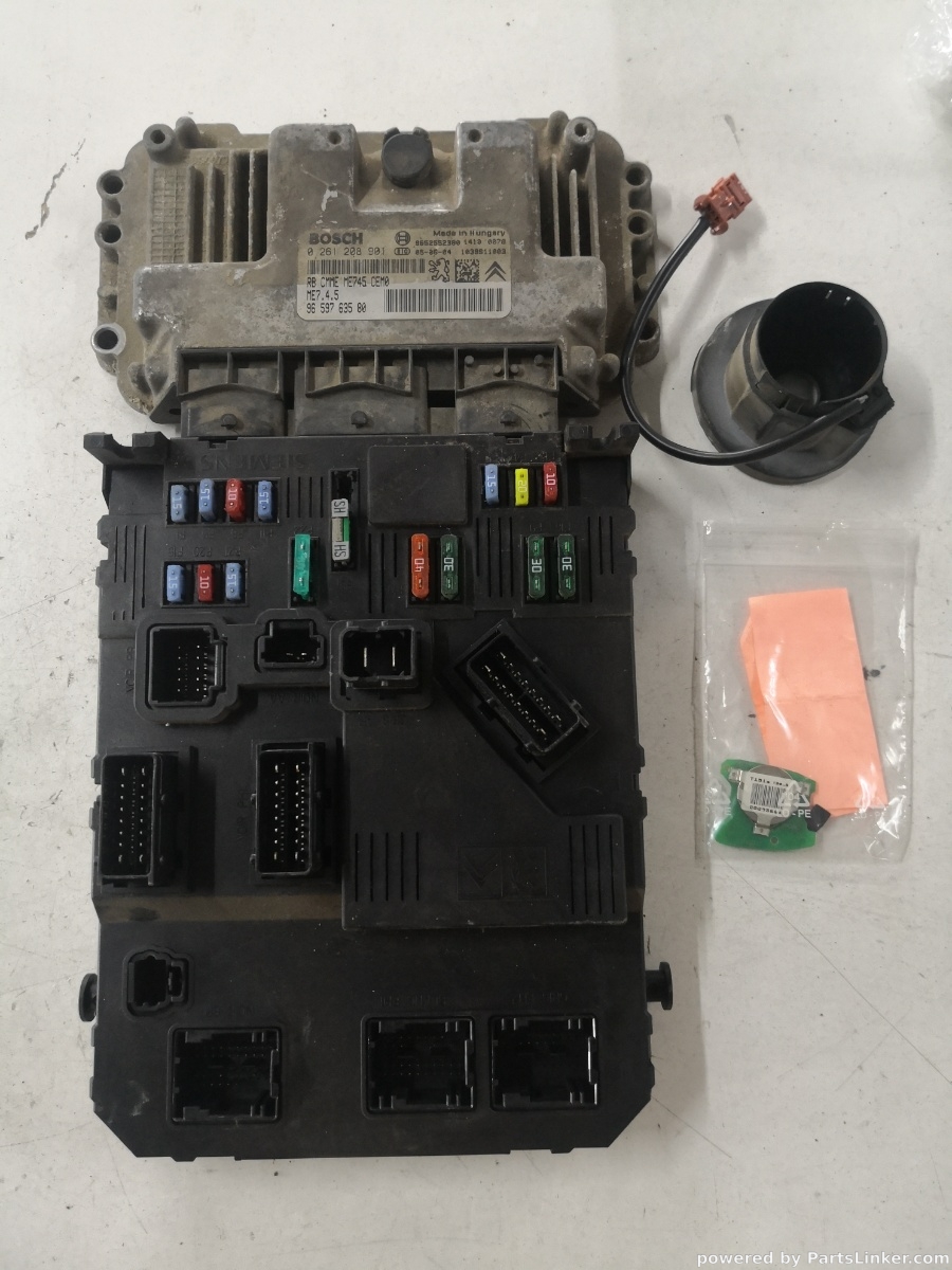Kit pornire PEUGEOT 206 Hatchback (2A/C) [ 1998 - > ] 1.6 (NFU (TU5JP4)) 81KW|110HP BOSCH 9659763580 OEM 0261208901