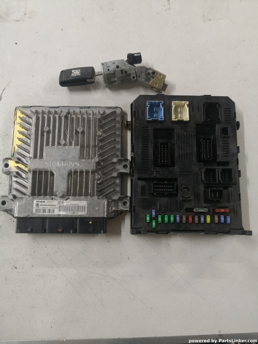 Kit pornire PEUGEOT 407 2.7 D (6D_) [ 2004 - > ] V6 (XFV (ES9A)) 158KW|215HP SIEMENS Hw9648237680 OEM Sw9658198080