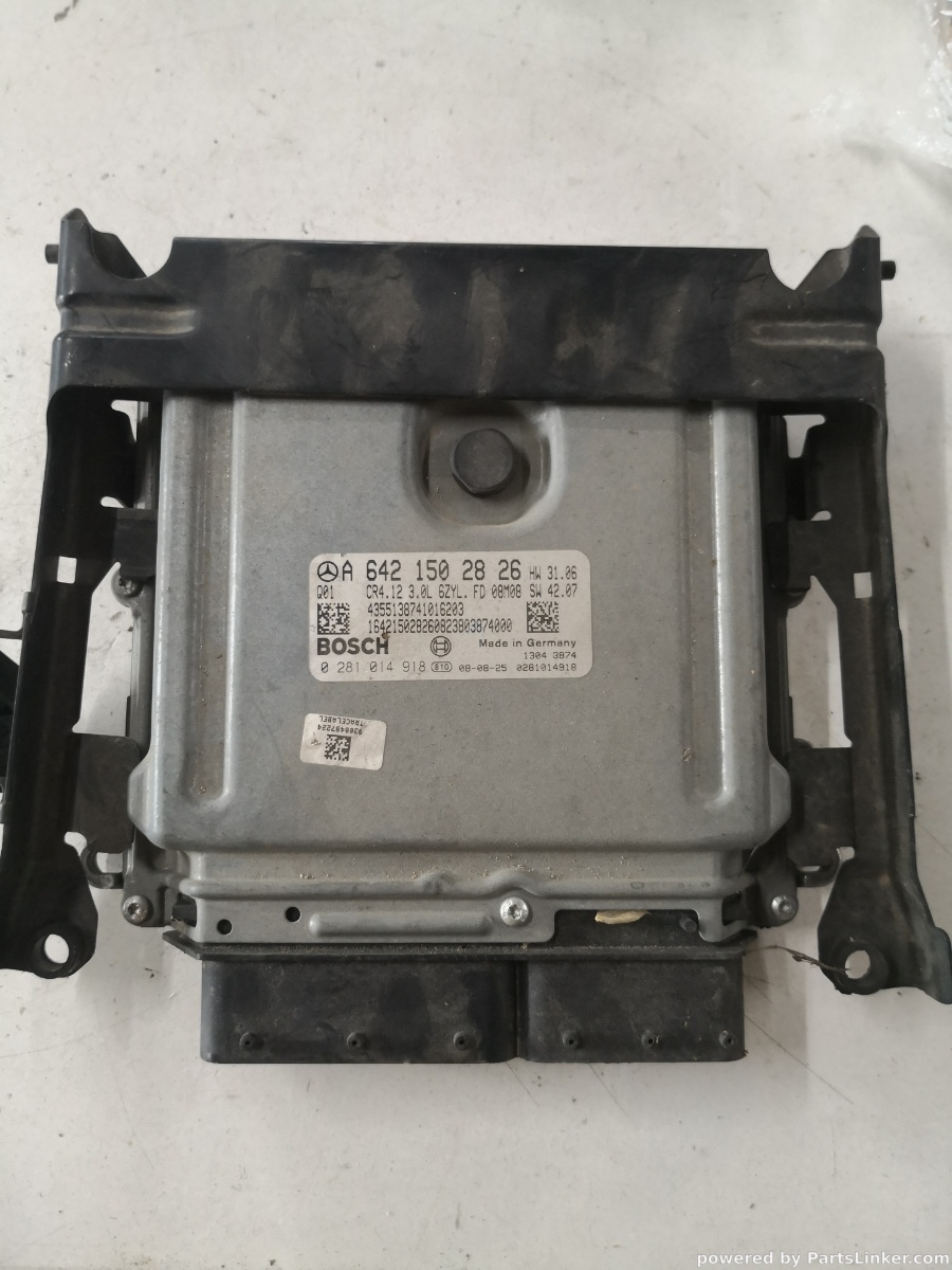Calculator ECU MERCEDES-BENZ E-CLASS W211 2002 - 2009 3.5 E 350 M 272.964 BOSCH 0281014918 A6421502826