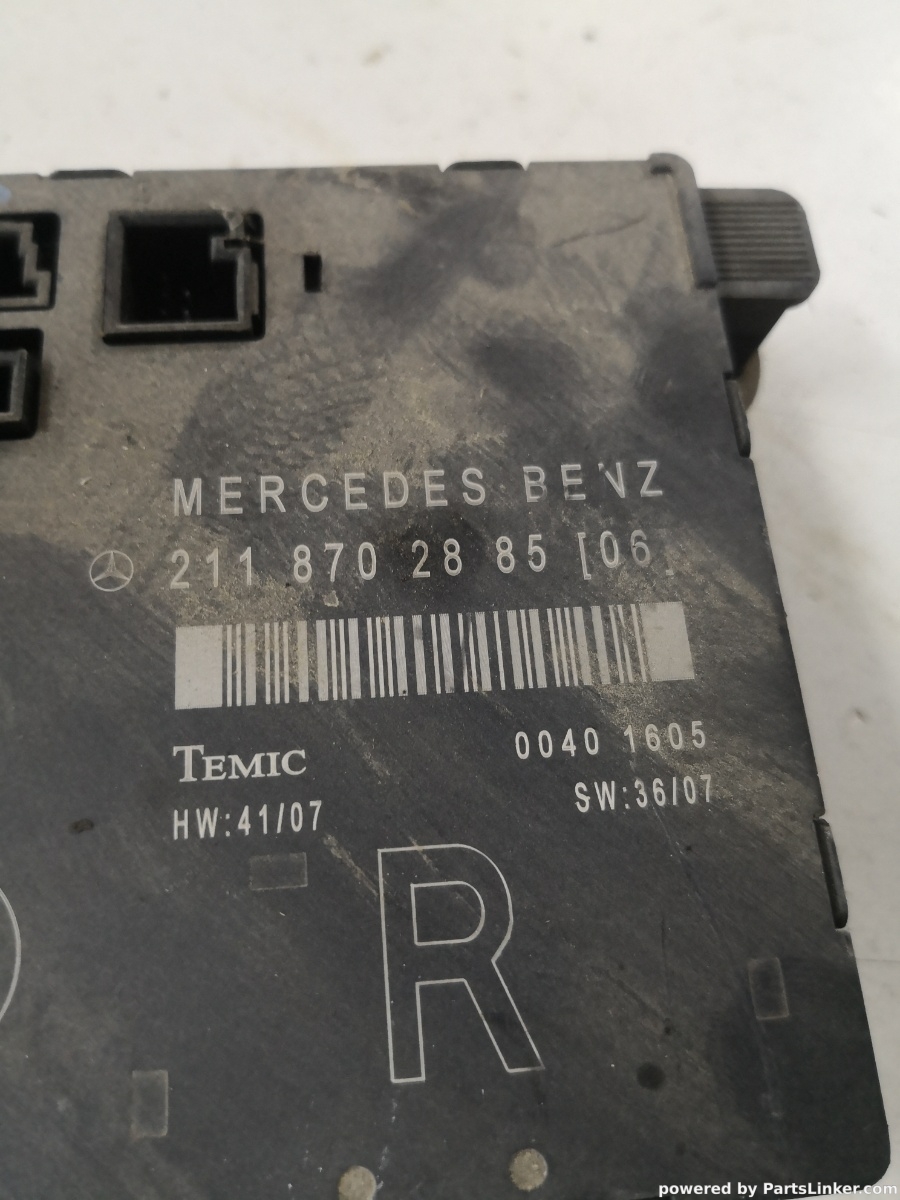 Modul usa  dreapta fata MERCEDES-BENZ E-CLASS (W211) [ 2002 - 2009 ] OEM 2118702885 – foto 2