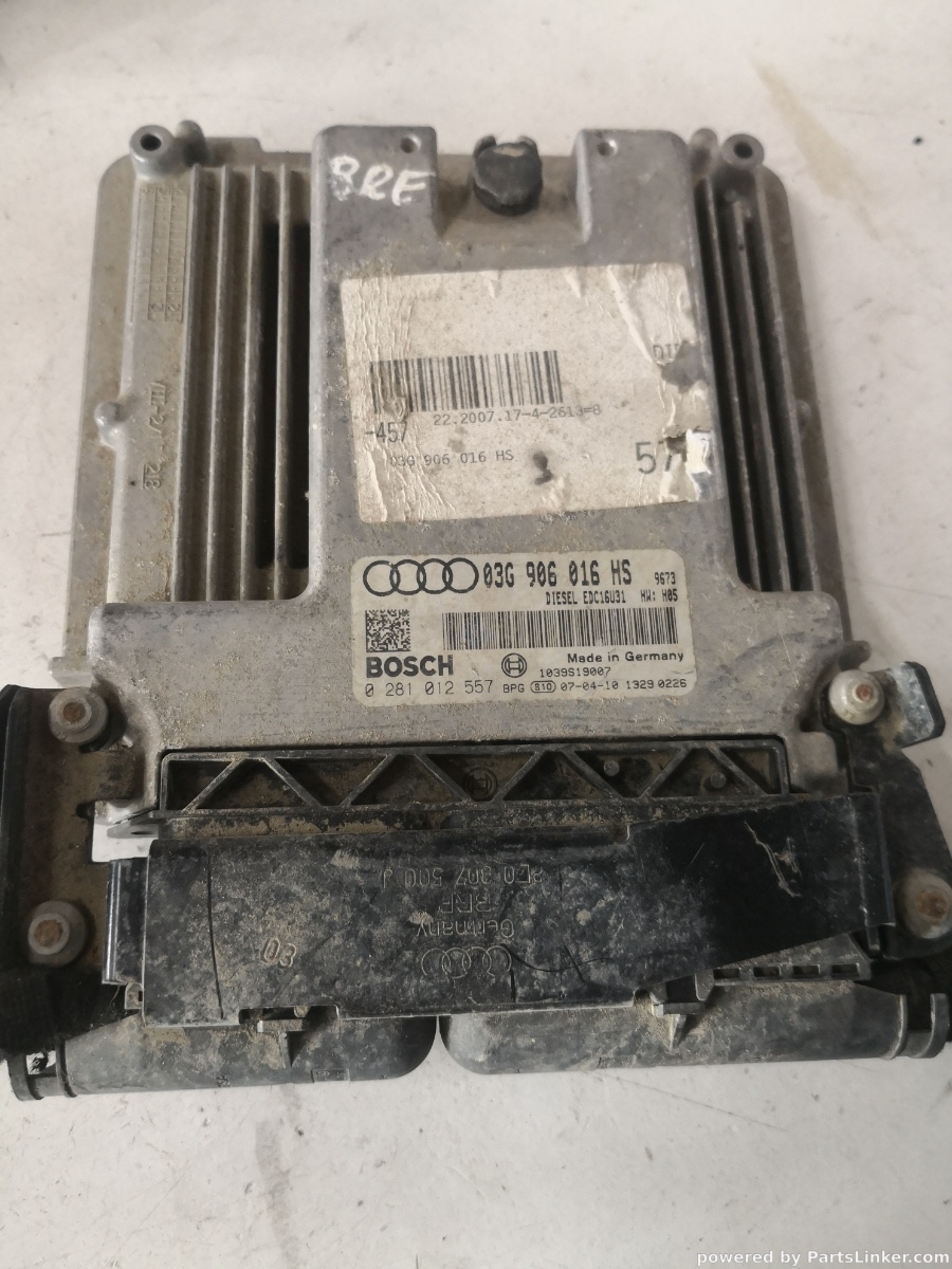Calculator ECU AUDI A6 III Avant (4F5, C6) [ 2005 - 2011 ] BOSCH 0281012557 OEM 03g906016hs