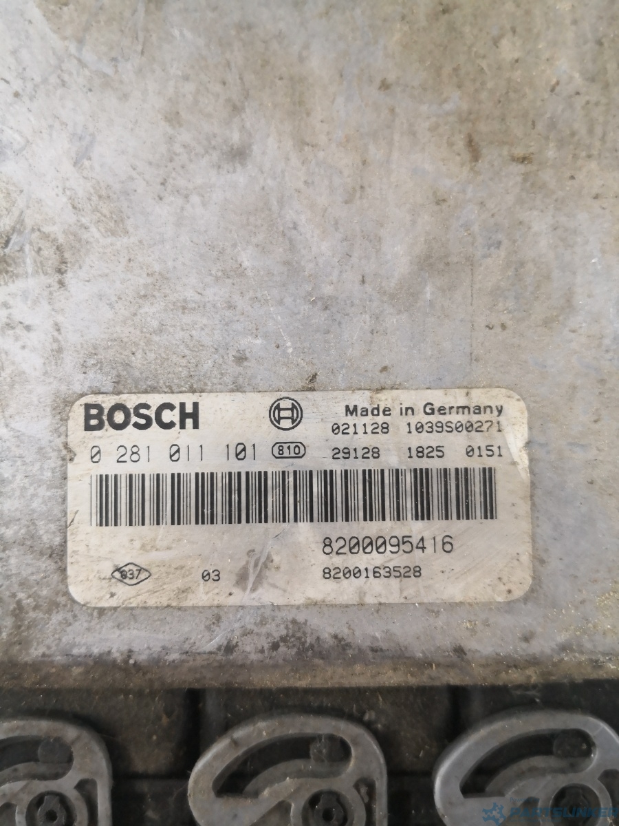 Calculator ECU RENAULT LAGUNA II (BG0/1_) [ 2001 - 2007 ] dCi (F9Q 750, F9Q 758, F9Q 759) 85KW|116HP BOSCH 8200095416 OEM 0281011101