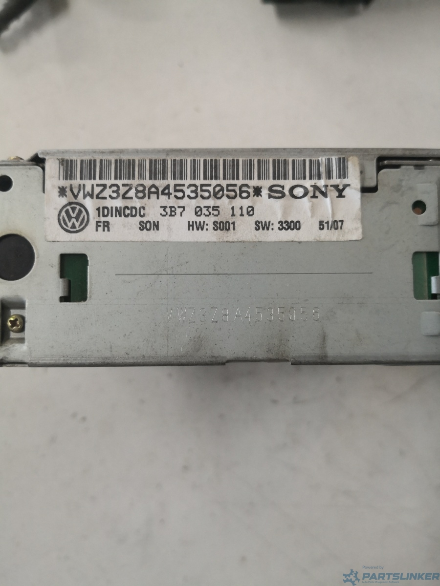 Magazie CD VOLKSWAGEN GOLF IV (1J1) [ 1997 - 2007 ] OEM 3b7035110 – foto 2