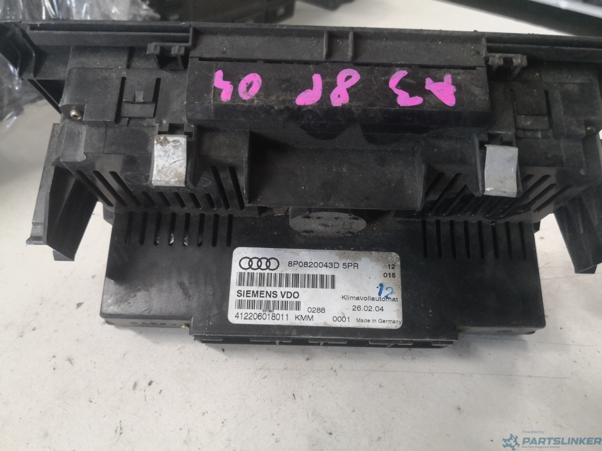 Climatizare AUDI A3 II 8P1 2003 - 2013 1.6 BGU, BSE, BSF 8p0820043d – foto 2