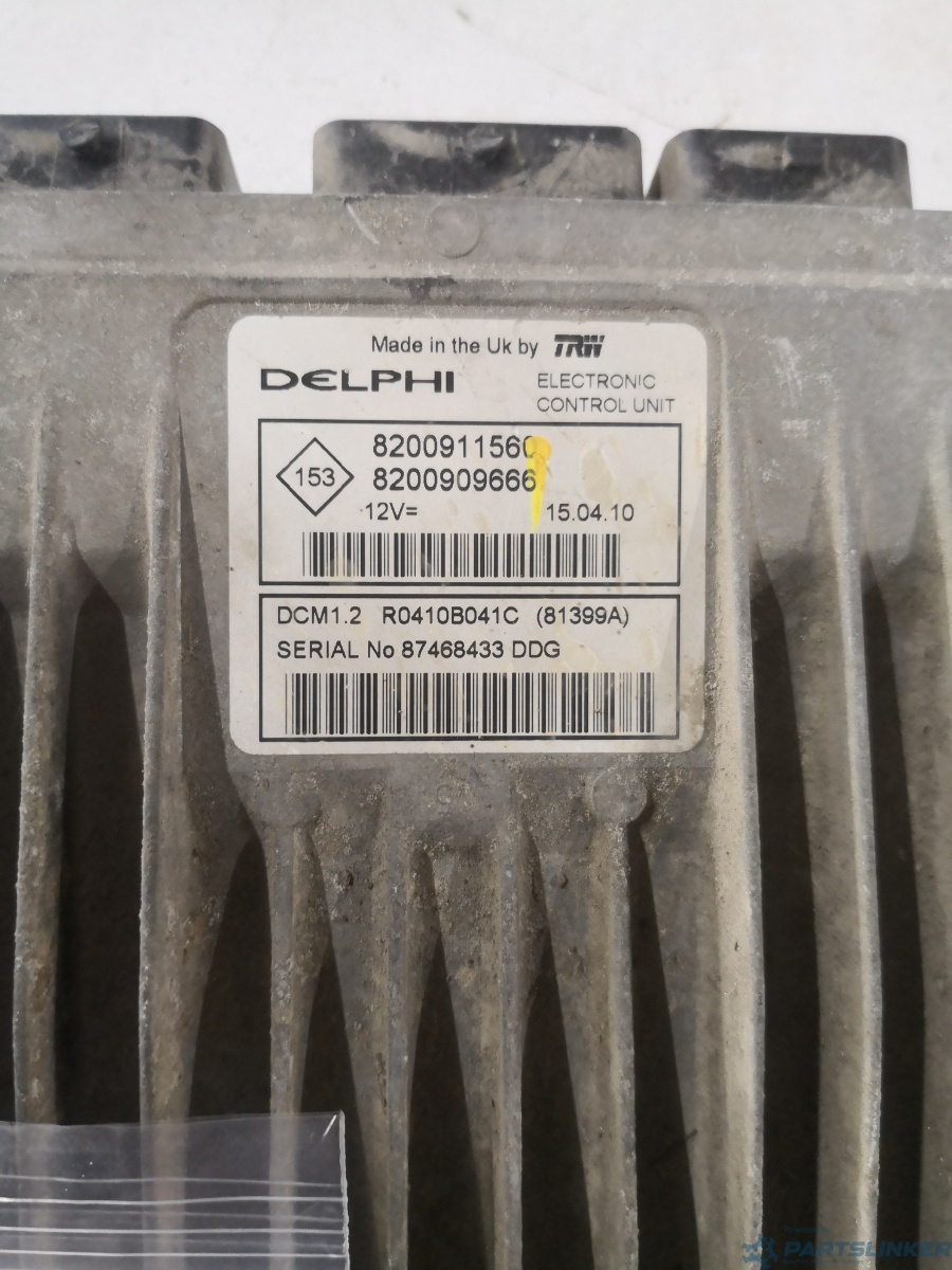 Kit pornire RENAULT CLIO III (BR0/1, CR0/1) [ 2005 - > ] dCi (K9K 714, K9K 768) 50KW|68HP Delphi 8200909666 OEM 8200911560 – foto 2