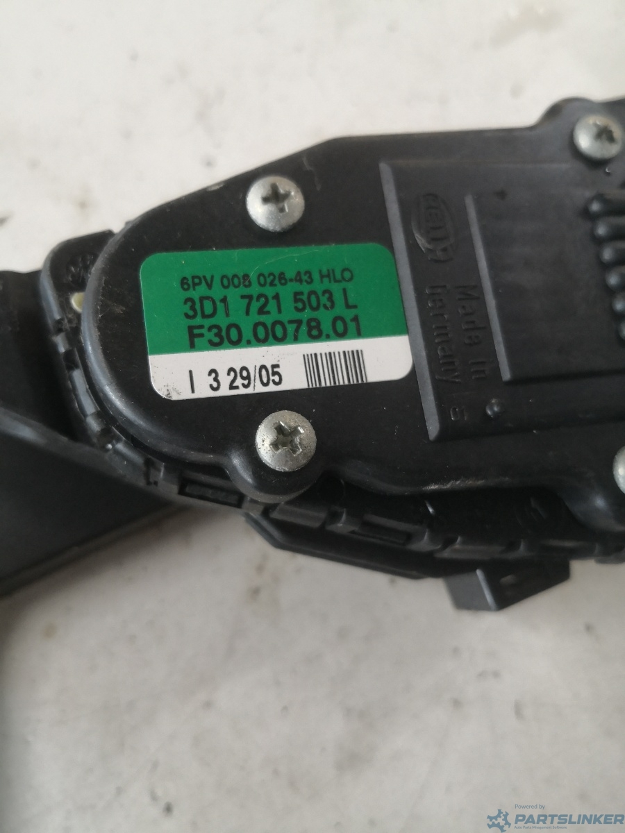 Pedala acceleratie VOLKSWAGEN PHAETON (3D_) [ 2002 - 2016 ] OEM 3d1721503l – foto 2