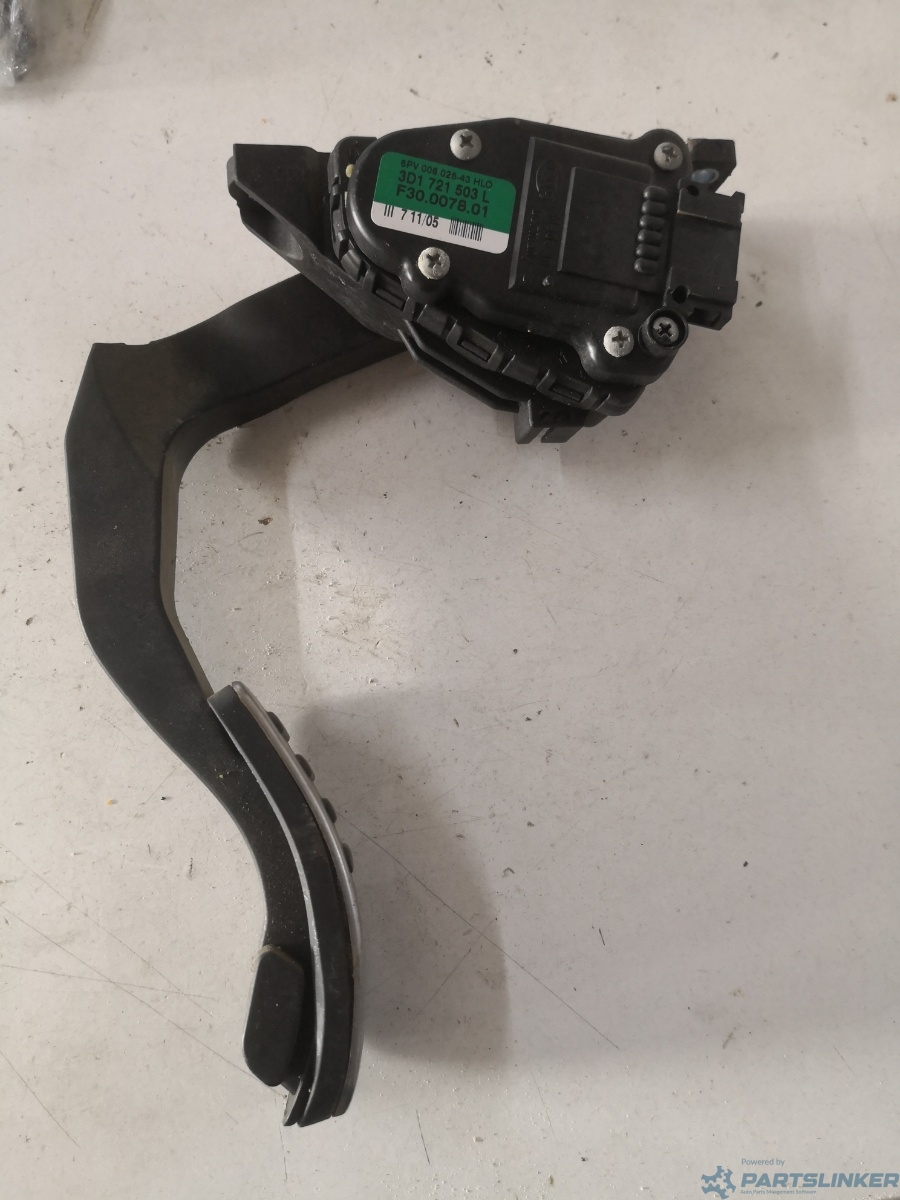 Pedala acceleratie VOLKSWAGEN PHAETON (3D_) [ 2002 - 2016 ] OEM 3d1721503L