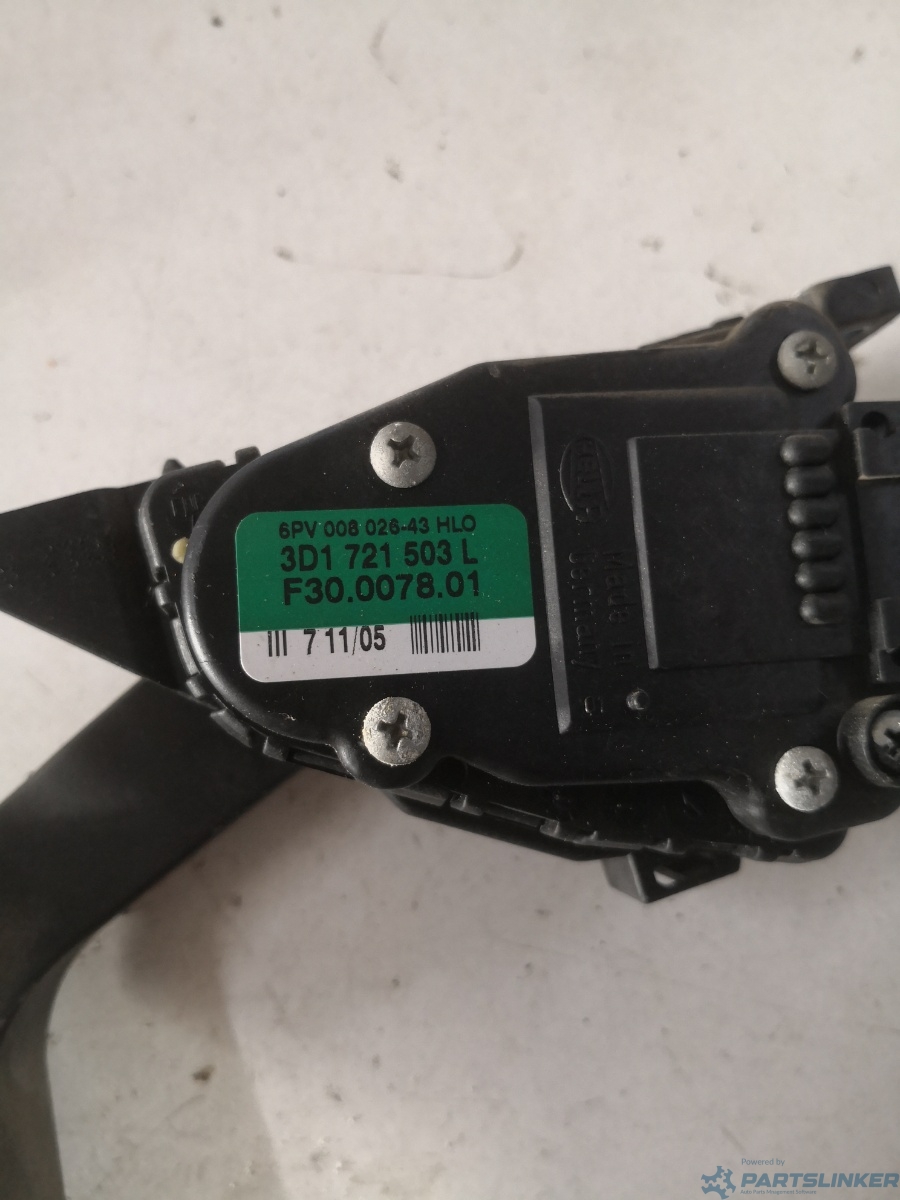 Pedala acceleratie VOLKSWAGEN PHAETON (3D_) [ 2002 - 2016 ] OEM 3d1721503L – foto 2