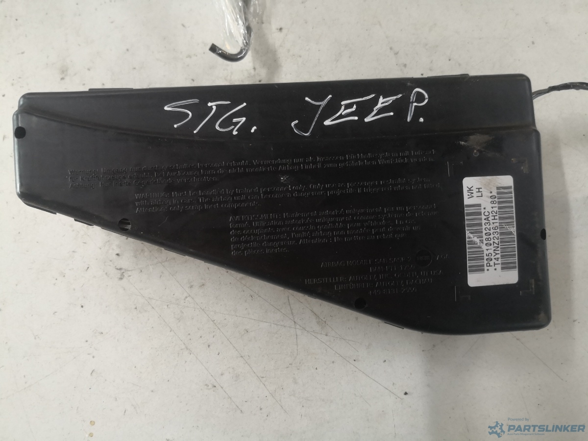 Airbag scaun stanga fata JEEP GRAND CHEROKEE IV (WK, WK2) [ 2010 - > ] OEM 610866701