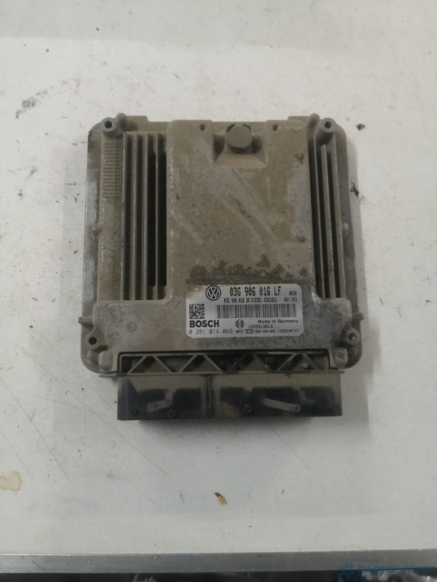 Calculator ECU VOLKSWAGEN CADDY III Box (2KA, 2KH, 2CA, 2CH) [ 2004 - 2015 ] SDI (BDJ, BST) 51KW|70HP BOSCH 0281014069 OEM 03g906016lf