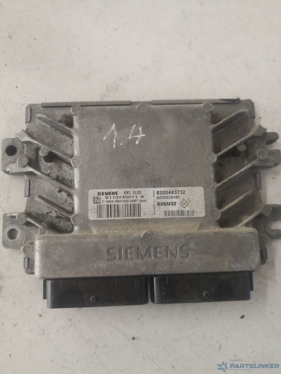 Calculator ECU DACIA LOGAN (LS_) [ 2004 - > ] 1.4 (K7J 710) 55KW|75HP SIEMENS 8200483732 OEM S110140011a