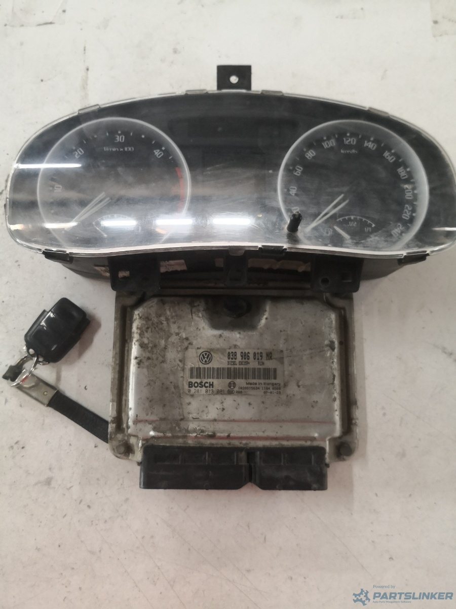 Kit pornire SKODA ROOMSTER (5J) [ 2006 - 2015 ] TDI (BLS, BSW) 77KW|105HP BOSCH Diagnostics 0281013081 OEM 038906019nr