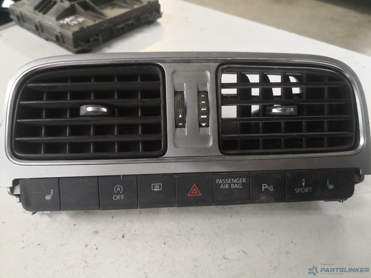 Guri ventilatie VOLKSWAGEN POLO (6R, 6C) [ 2009 - > ] OEM 6c08197280
