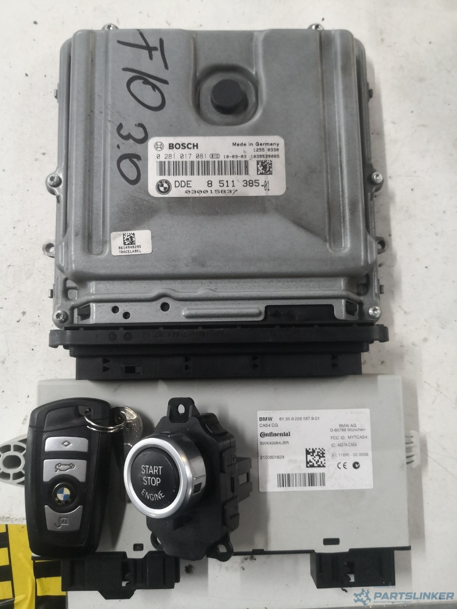 Kit pornire BMW 5 (F10) [ 2009 - 2016 ] 525 d (N57 D30 A) 150KW|204HP BOSCH Dde8511385 OEM 0281017081