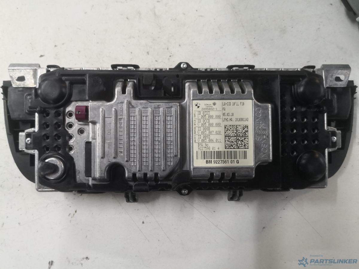 Display BMW 5 (F10) [ 2009 - 2016 ] OEM 922756101g – foto 2