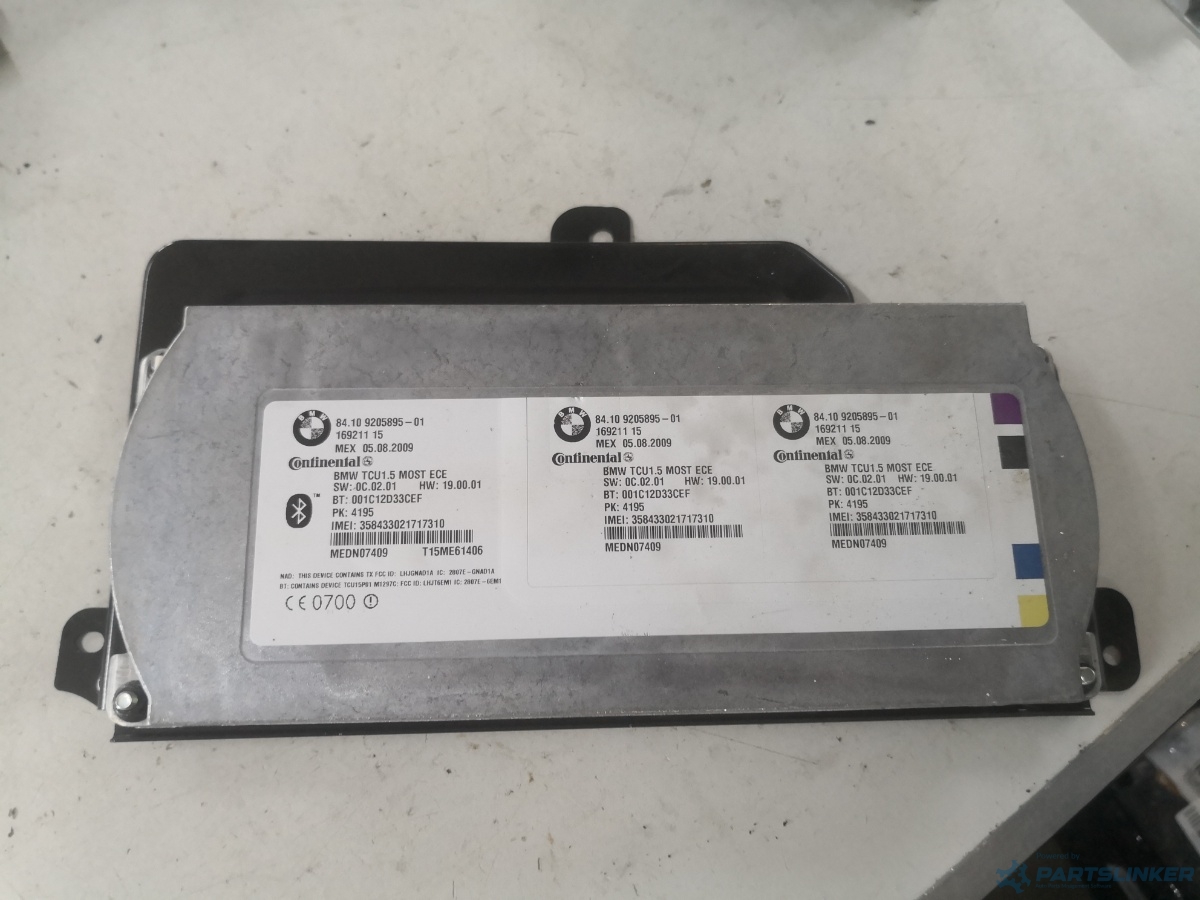 Modul bluetooth BMW X6 (E71, E72) [ 2007 - 2014 ] OEM 16921115