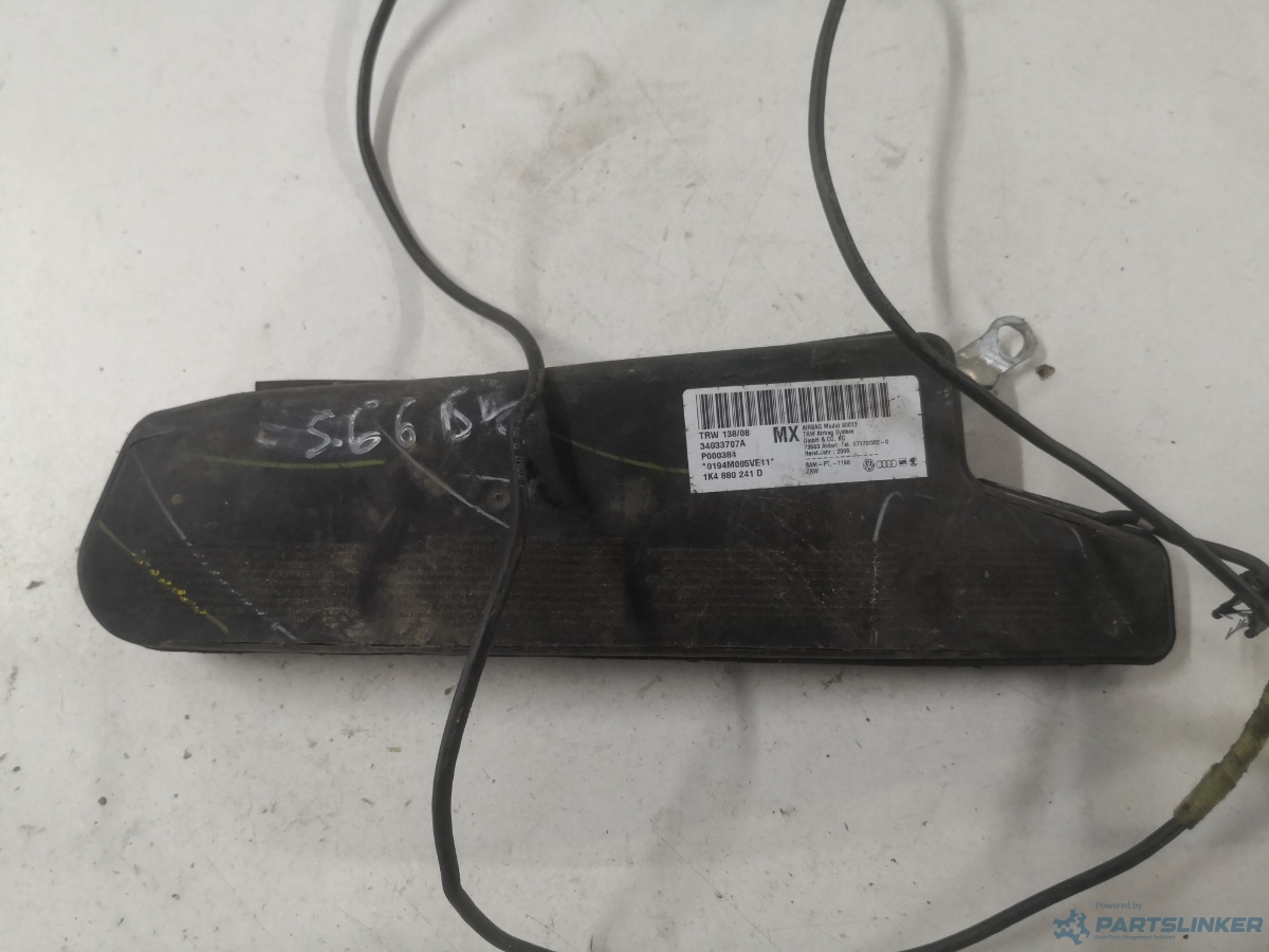 Airbag scaun dreapta fata VOLKSWAGEN GOLF VI (5K1) [ 2008 - 2013 ] OEM 34033707a