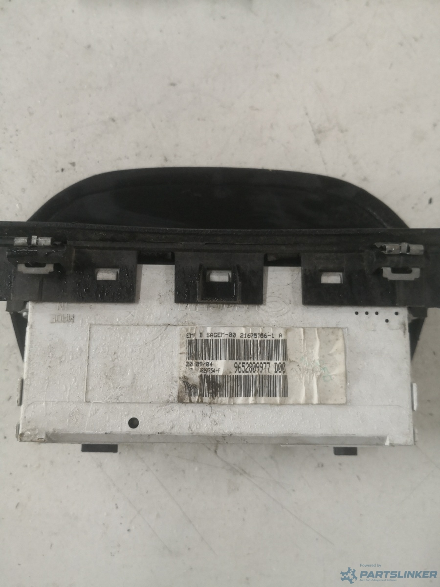 Display PEUGEOT 307 SW (3H) [ 2002 - 2009 ] OEM 9652809977 – foto 2