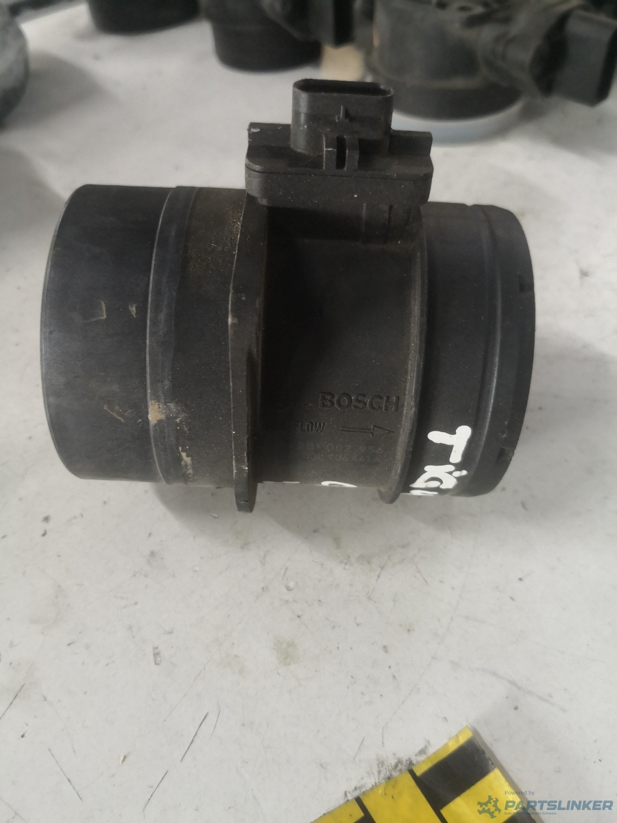Debitmetru aer VOLKSWAGEN EOS (1F7, 1F8) [ 2006 - 2015 ] TDI 16V (CBAB, CFFB) 103KW|140HP OEM 0281002956