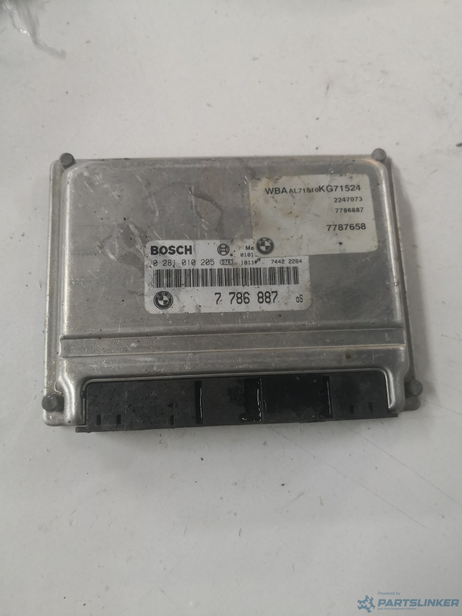 Calculator ECU BMW 3 IV (E46) [ 1998 - 2005 ] 320 d (M47 D20 (204D1)) 100KW|136HP BOSCH 7786887 OEM 0281010205