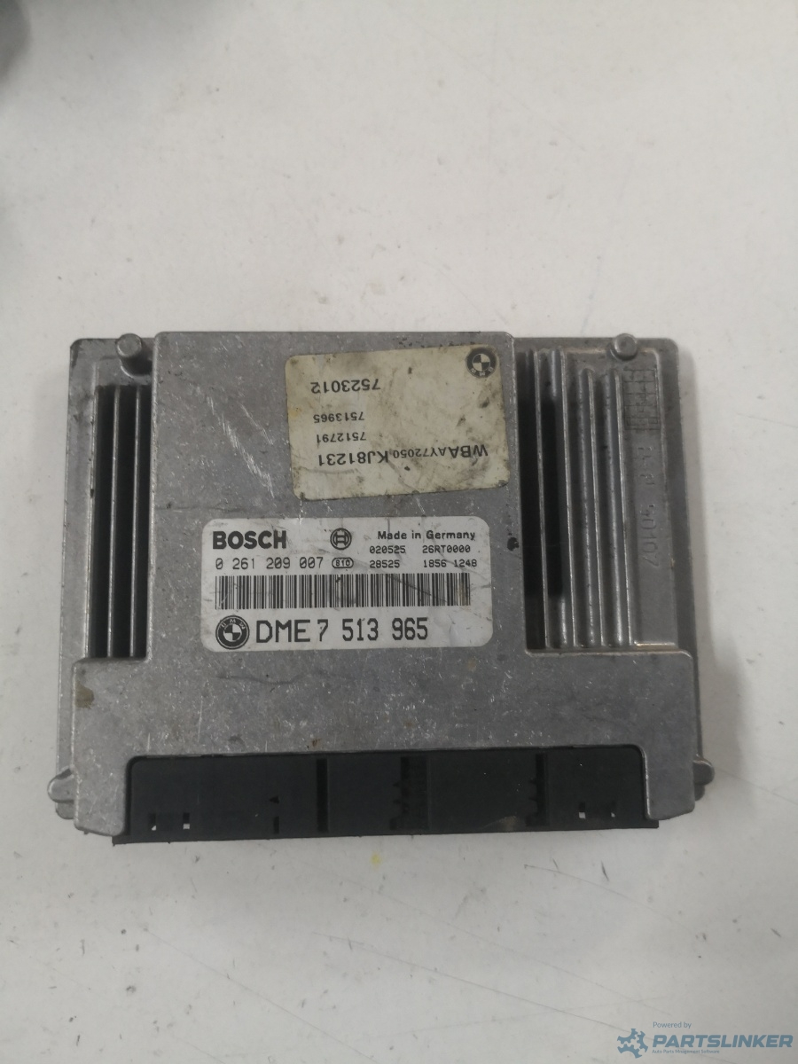 Calculator ECU BMW 3 IV (E46) [ 1998 - 2005 ] 320 d (M47 D20 (204D4)) 110KW|150HP BOSCH 0261209007 OEM Dme7513965