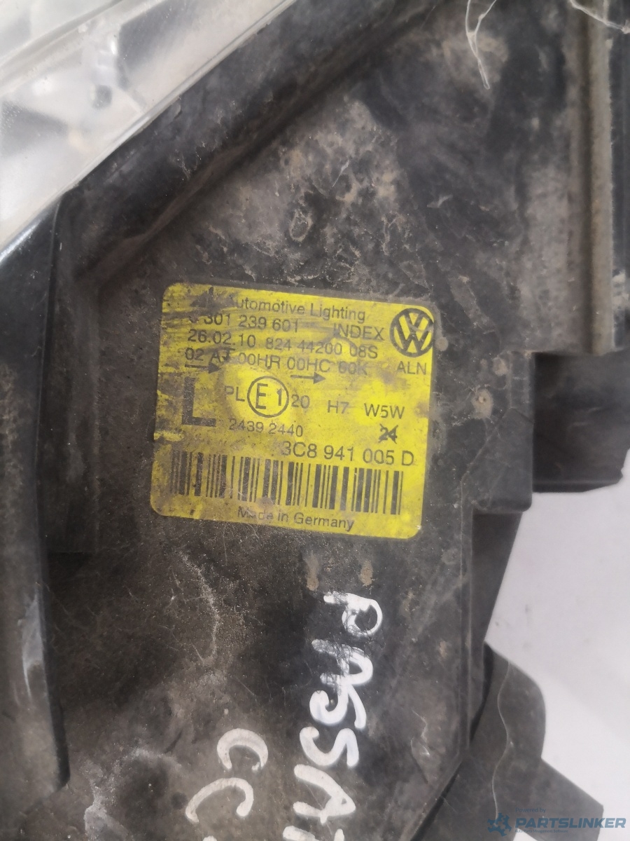 Far stanga fata uk VOLKSWAGEN PASSAT CC 357 2008 - 2012 3c8941005d – foto 3