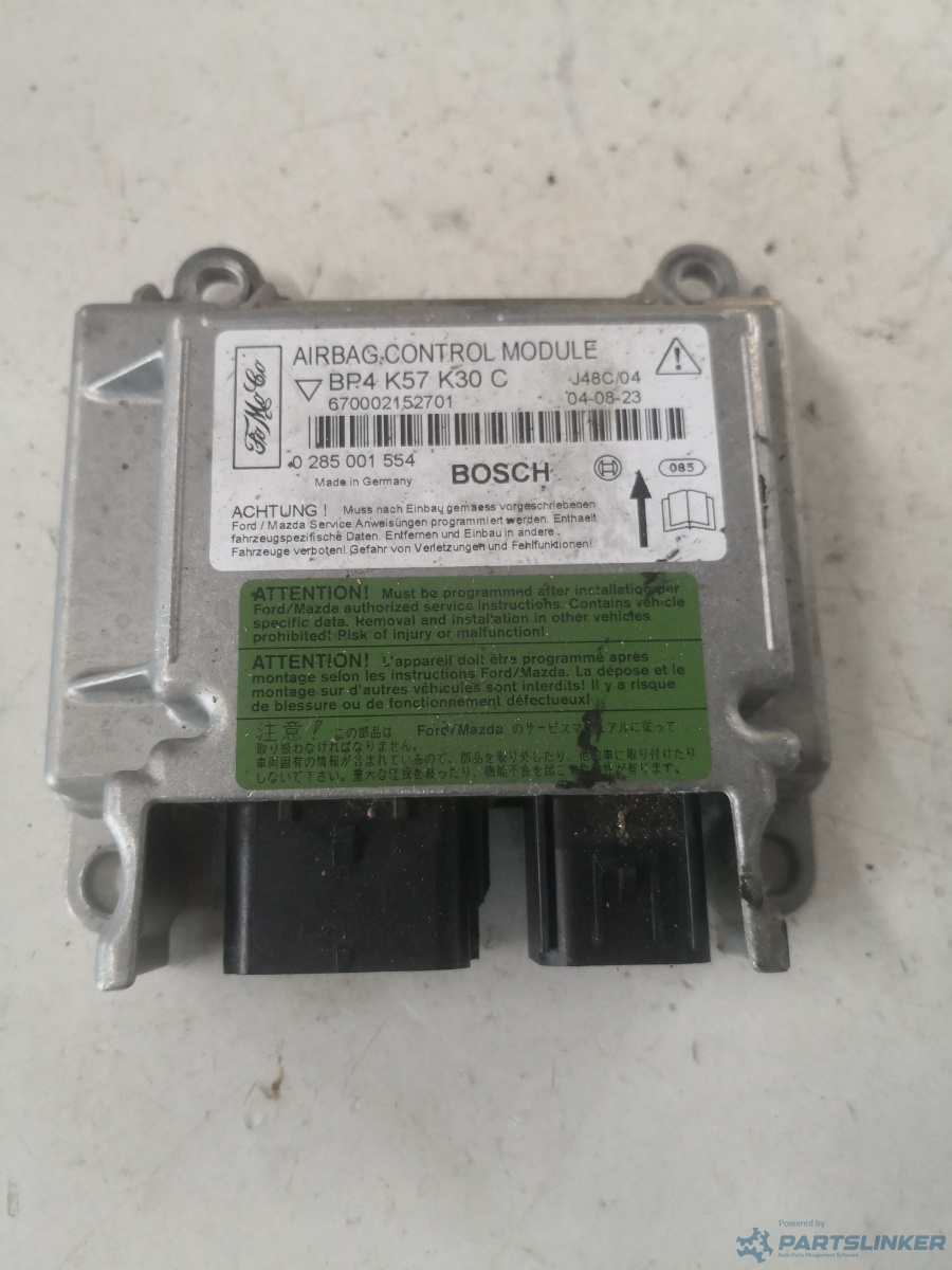 Calculator airbag MAZDA 3 2005> OEM 0285001554