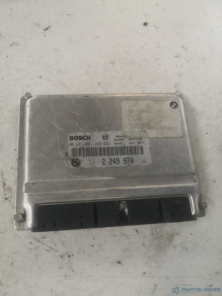 Calculator ECU BMW 3 IV (E46) [ 1998 - 2005 ] 320 d (M47 D20 (204D1)) 100KW|136HP BOSCH 2249970 OEM 0281001445
