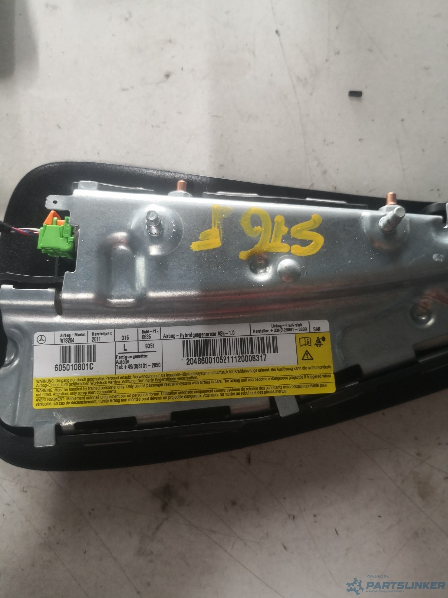 Airbag scaun stanga fata MERCEDES-BENZ C-CLASS (W204) [ 2007 - 2014 ] OEM 605010801c – foto 2