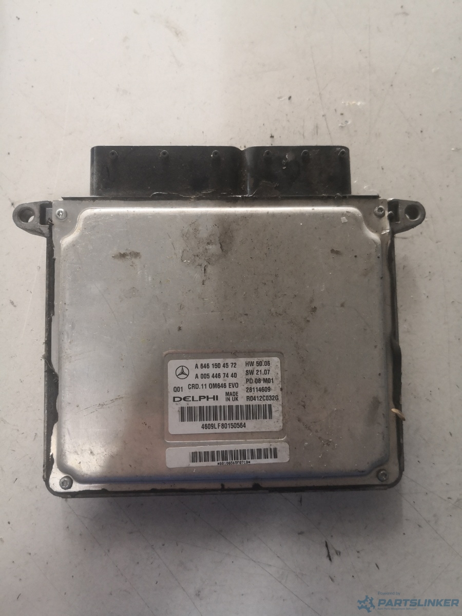 Calculator ECU MERCEDES-BENZ C-CLASS (W204) [ 2007 - 2014 ] C 220 CDI (OM 651.911) 125KW|170HP OEM A6461504572