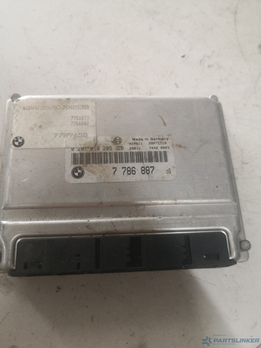 Calculator ECU BMW 3 IV (E46) [ 1998 - 2005 ] 320 d (M47 D20 (204D1)) 100KW|136HP 0281010205 OEM 7786887