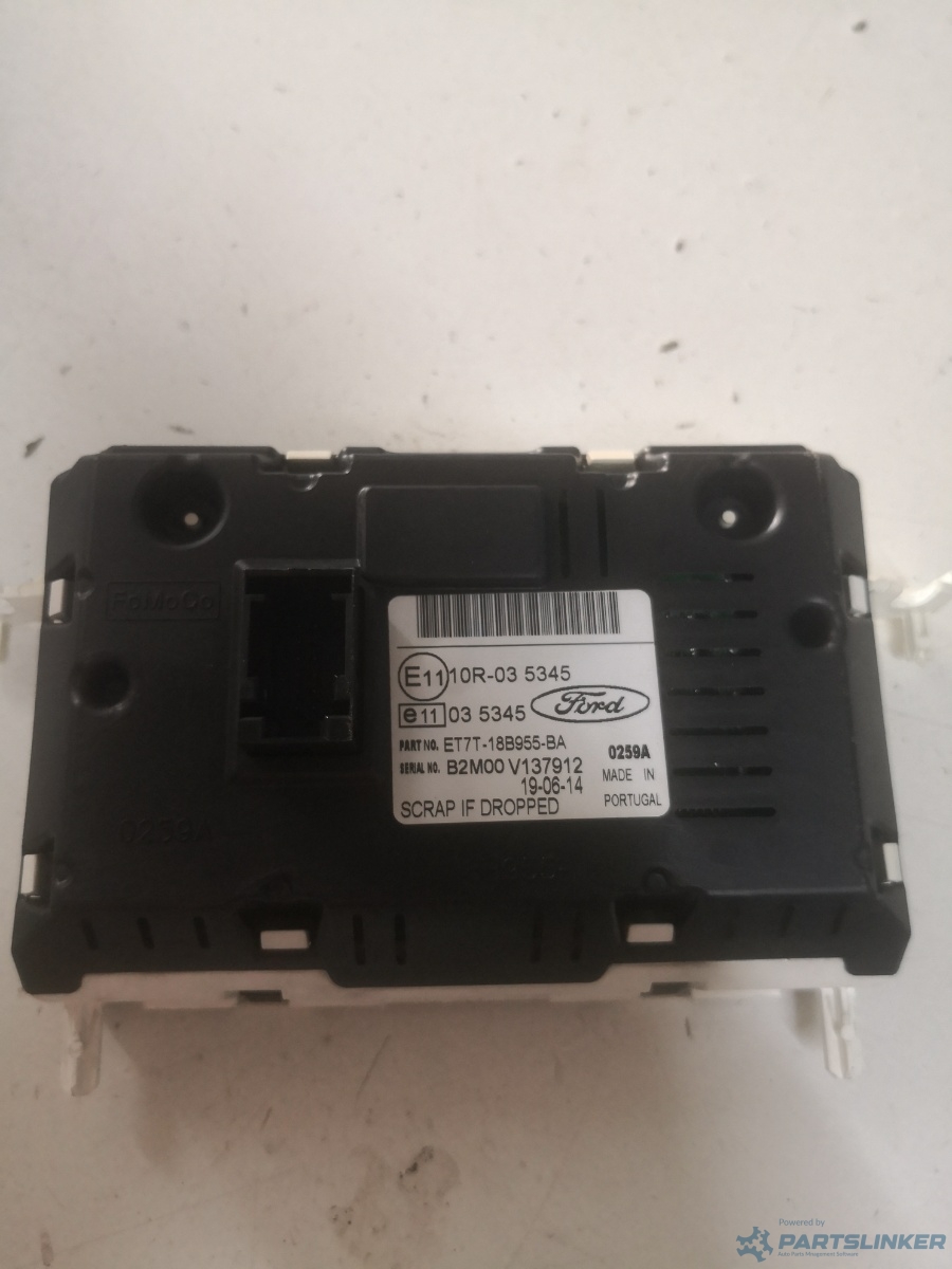 Display FORD FIESTA VI [ 2008 - > ] 1.0 (P4JA, P4JB, P4JC, P4JD) 59KW|80HP OEM Et7t18b955ba – foto 2
