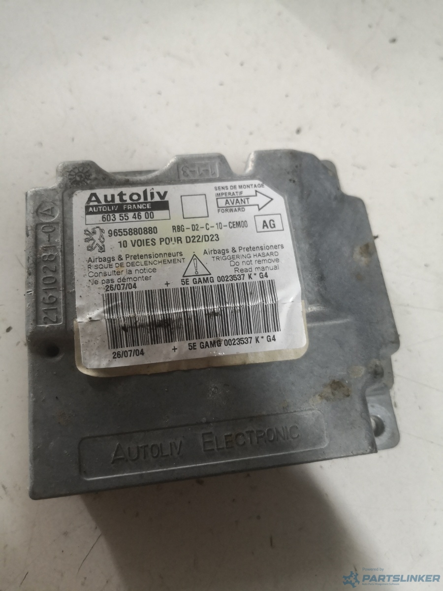 Calculator airbag PEUGEOT 407 (6D_) [ 2004 - > ] OEM 9655880880