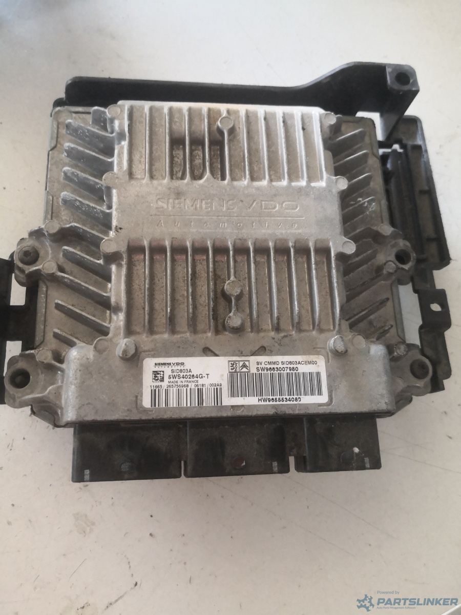 Calculator ECU PEUGEOT 407 (6D_) [ 2004 - > ] HDi 135 (RHR (DW10BTED4)) 100KW|136HP OEM 5ws40264gt