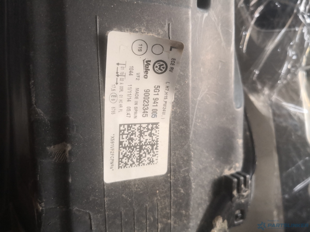 Far stanga fata VOLKSWAGEN GOLF VII Estate (BA5, BV5) [ 2013 - > ] OEM 5g1941005 – foto 3