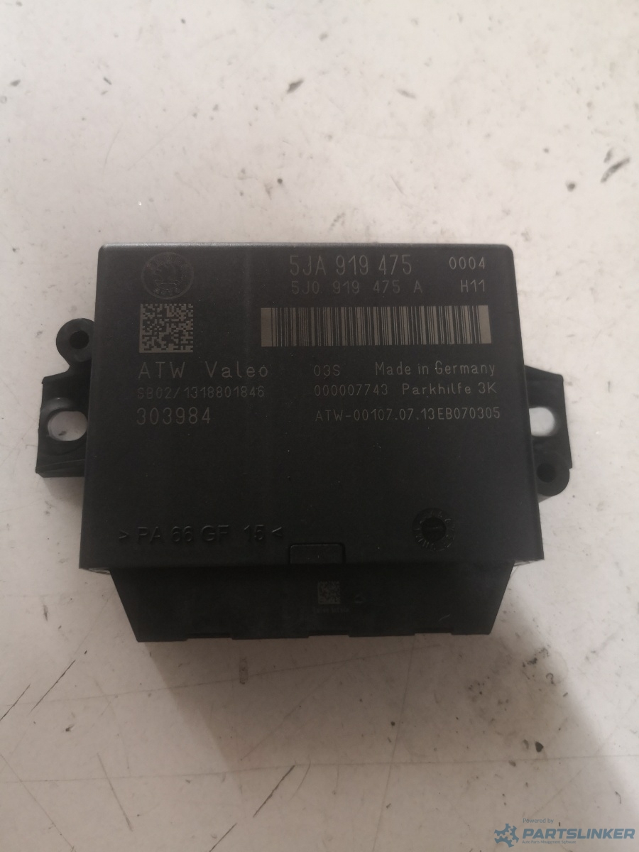 Modul senzori parcare SKODA RAPID II (NH3) [ 2012 - > ] OEM 5ja919476