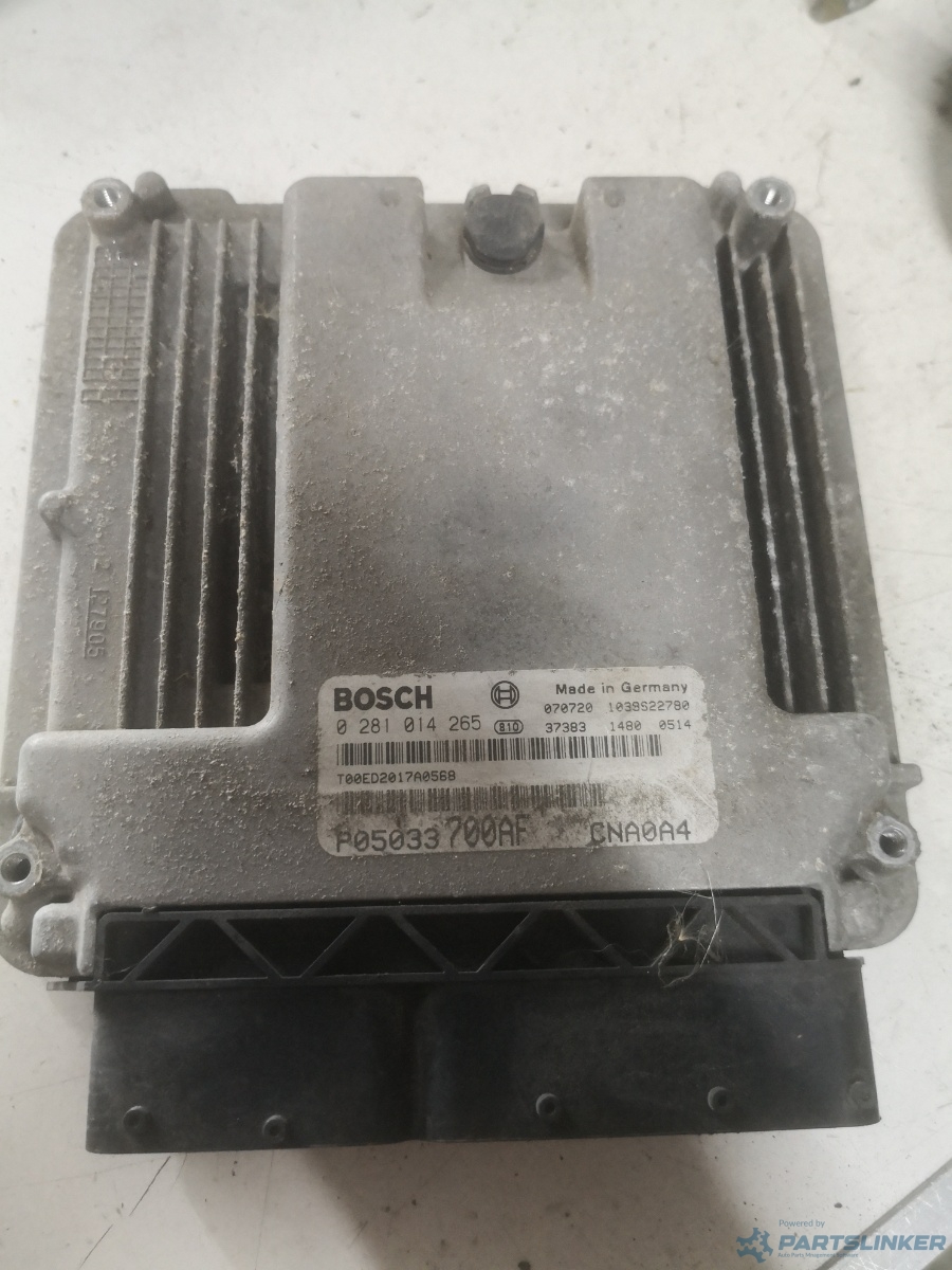 Calculator ECU CHRYSLER SEBRING (JS) [ 2006 - 2010 ] BOSCH P05033700af OEM 0281014265