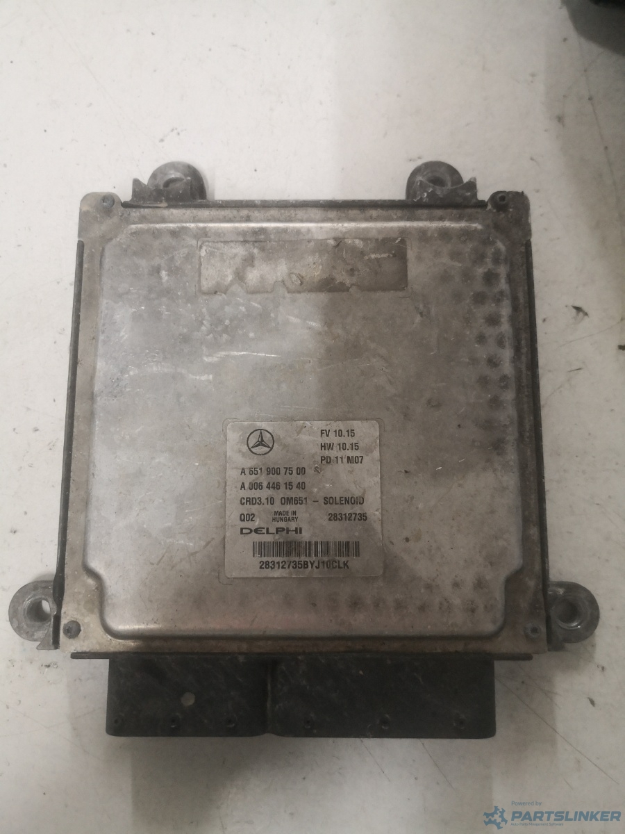Calculator ECU MERCEDES-BENZ C-CLASS (W204) [ 2007 - 2014 ] C 220 CDI (OM 651.911) 125KW|170HP Delphi A0064461540 OEM A6519007509