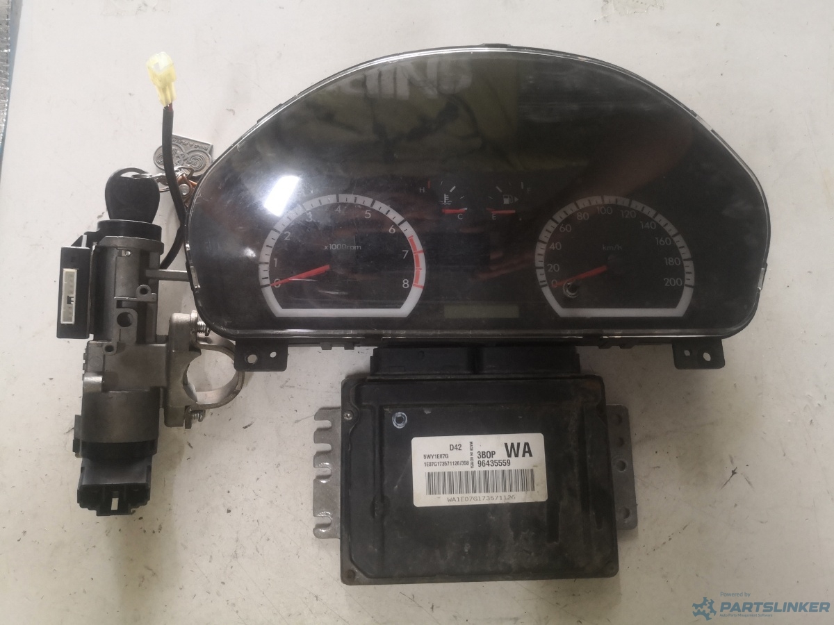 Kit pornire CHEVROLET AVEO 1.2i 2002> 5wy1e07g OEM 96435559
