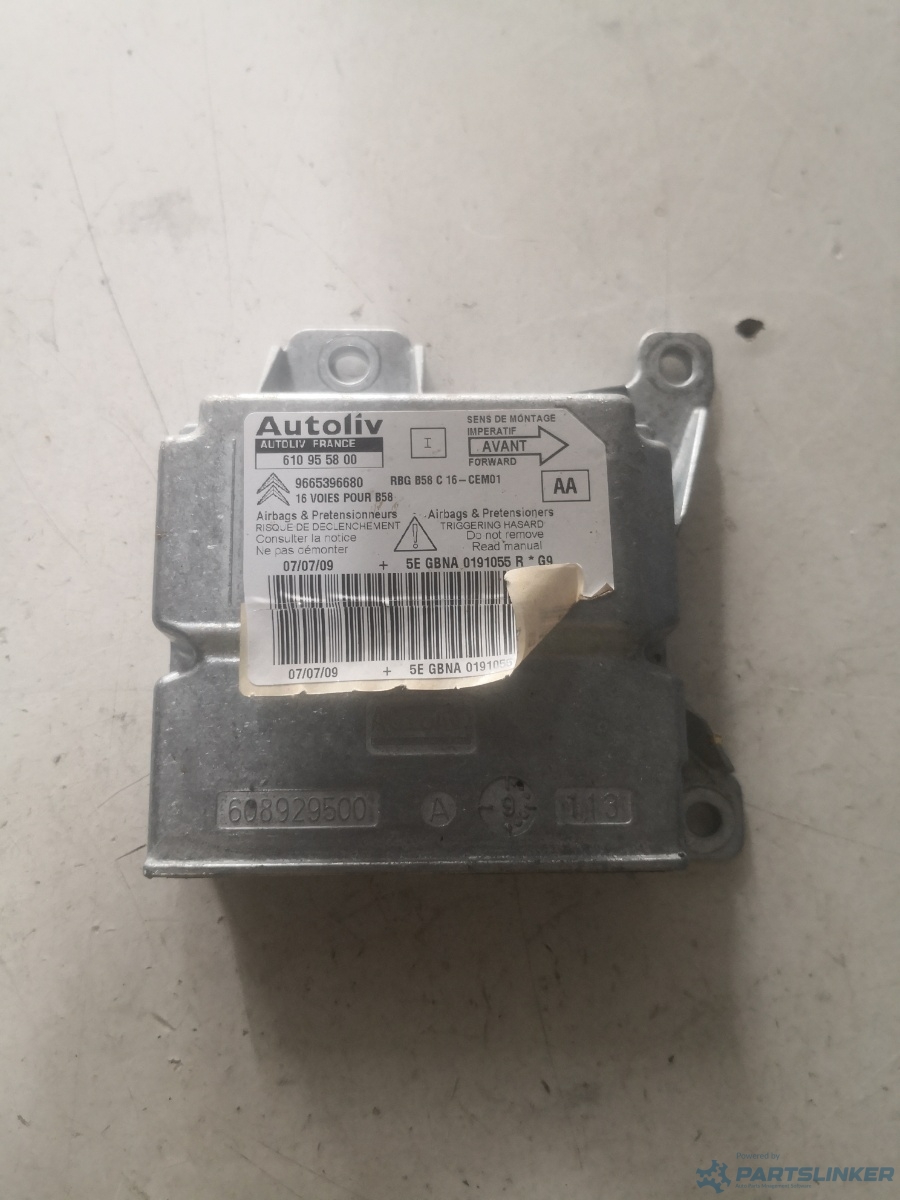 Calculator airbag CITROËN C4 Picasso I (UD_) [ 2006 - 2013 ] OEM 610955800
