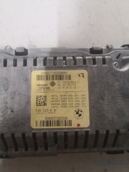 Display navigatie BMW X3 II (F25) [ 2010 - 2017 ] OEM 1045579 – foto 2