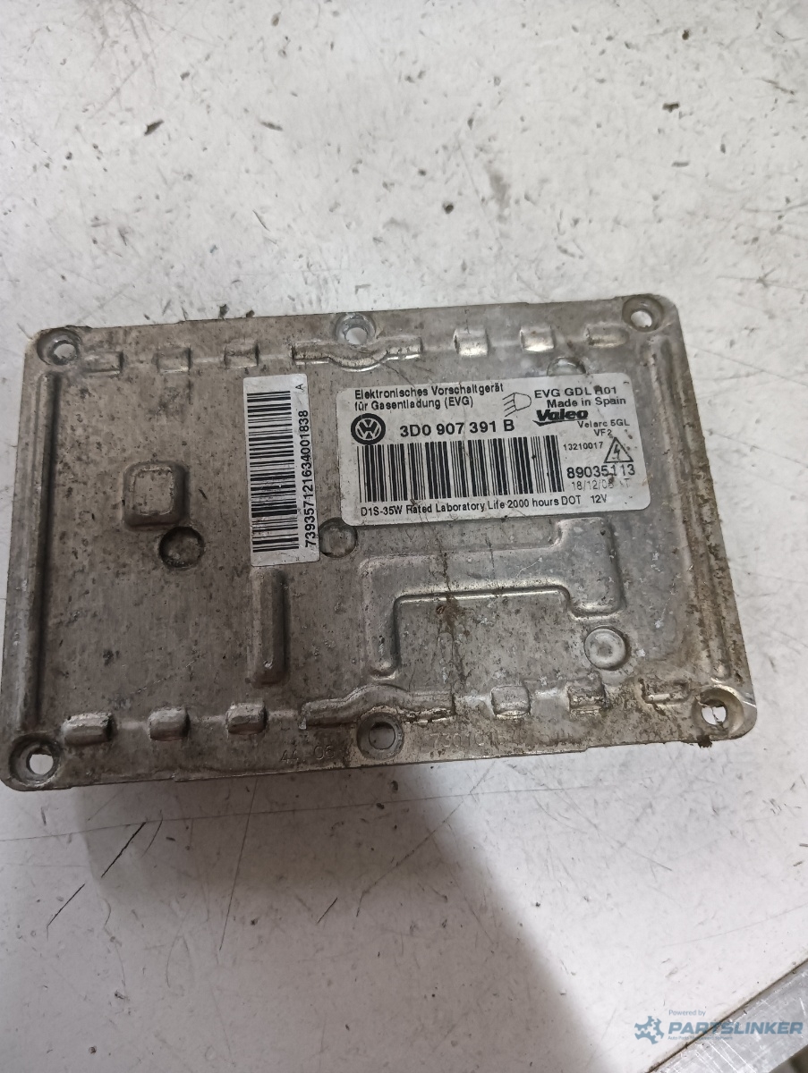 Balast Xenon PEUGEOT 407 (6D_) [ 2004 - > ] OEM 3d0907391b