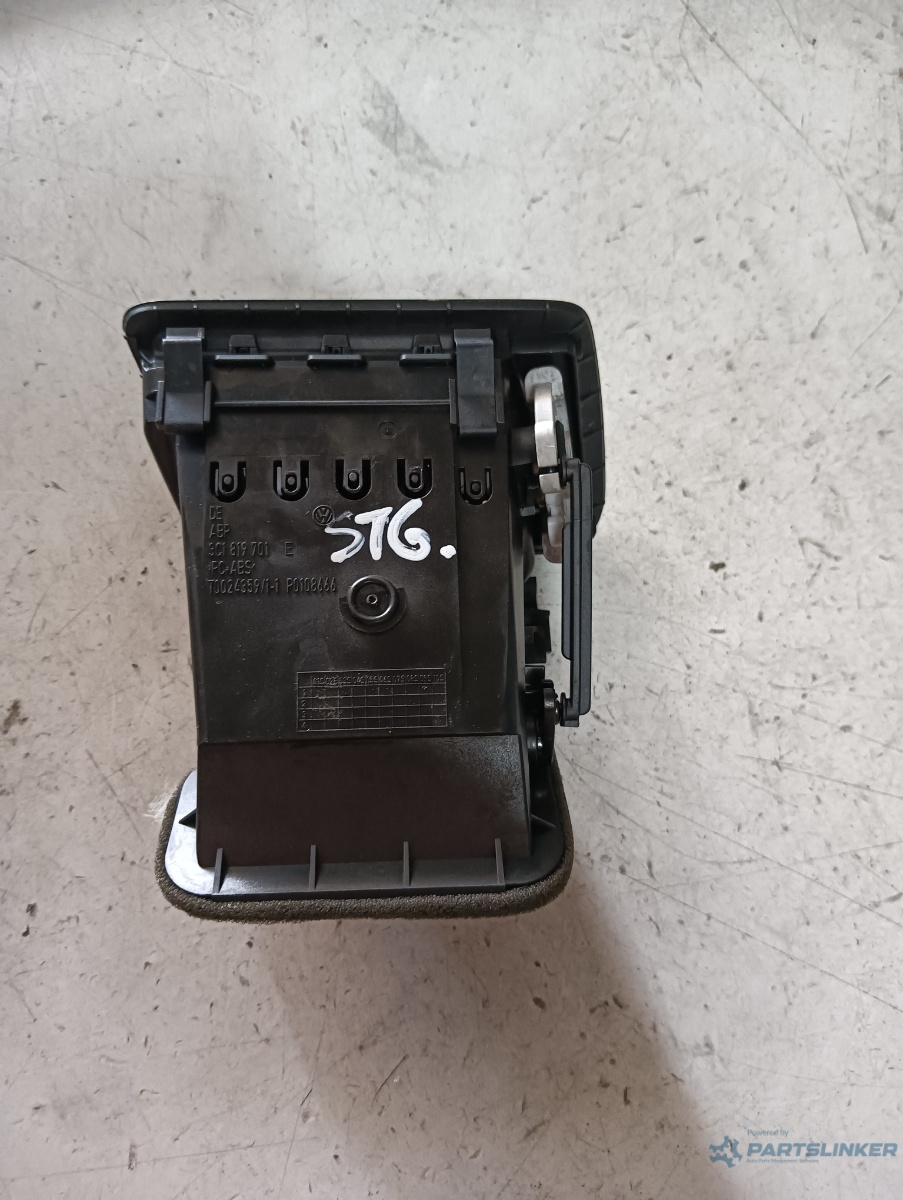 Guri ventilatie stanga fata VOLKSWAGEN PASSAT (3C2) [ 2005 - 2010 ] OEM 3c1819701e – foto 2