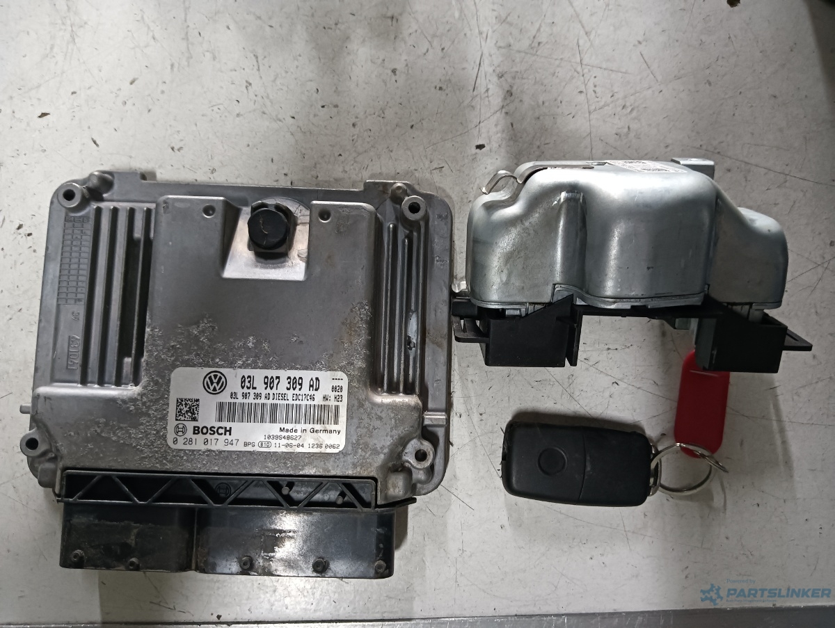 Kit pornire VOLKSWAGEN TIGUAN (5N_) [ 2007 - > ] TDI 4motion (CBBB, CFGB) 125KW|170HP BOSCH 0281017947 OEM 03l907309ad