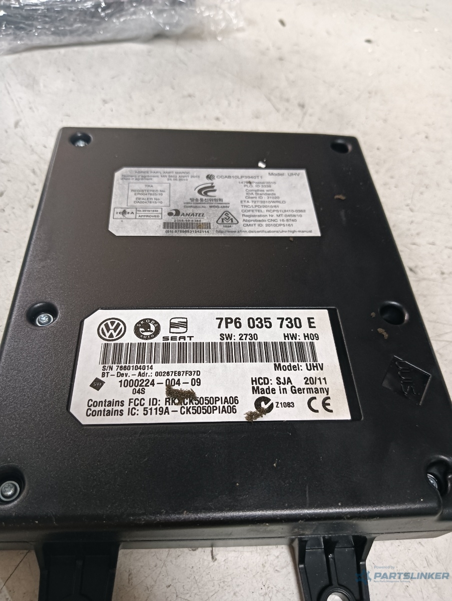 Modul bluetooth VOLKSWAGEN TIGUAN 5N_ 2007 - > 7p6035730e – foto 2