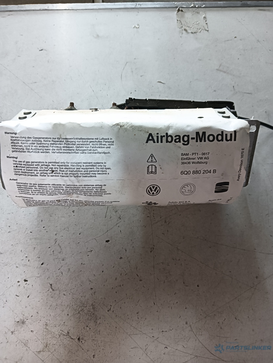 Airbag pasager dreapta fata VOLKSWAGEN POLO (9N_) [ 2001 - 2012 ] OEM 6q0880204b