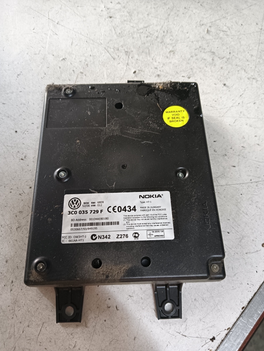 Modul bluetooth VOLKSWAGEN GOLF PLUS (5M1, 521) [ 2004 - 2013 ] OEM 3c0035729f